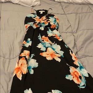 Racer back maxi dress